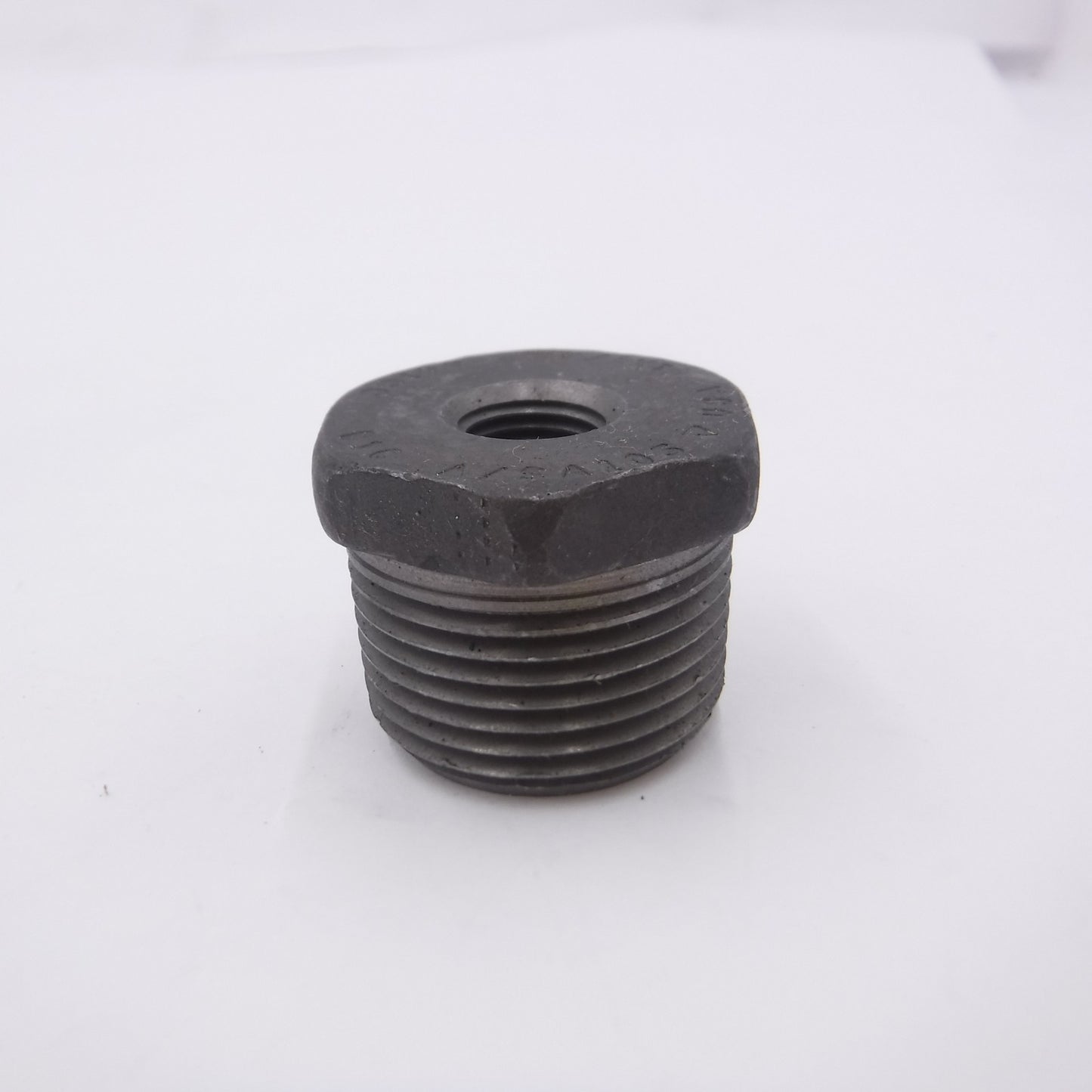1" x 1/4" Black Malleable Iron Hex Reducer Bushing