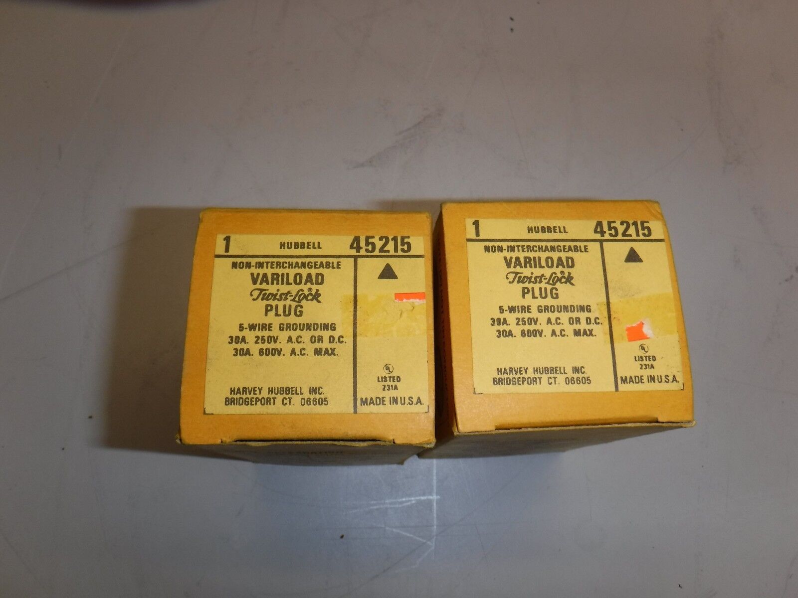 Hubbell  45215 lot of 2 one price
