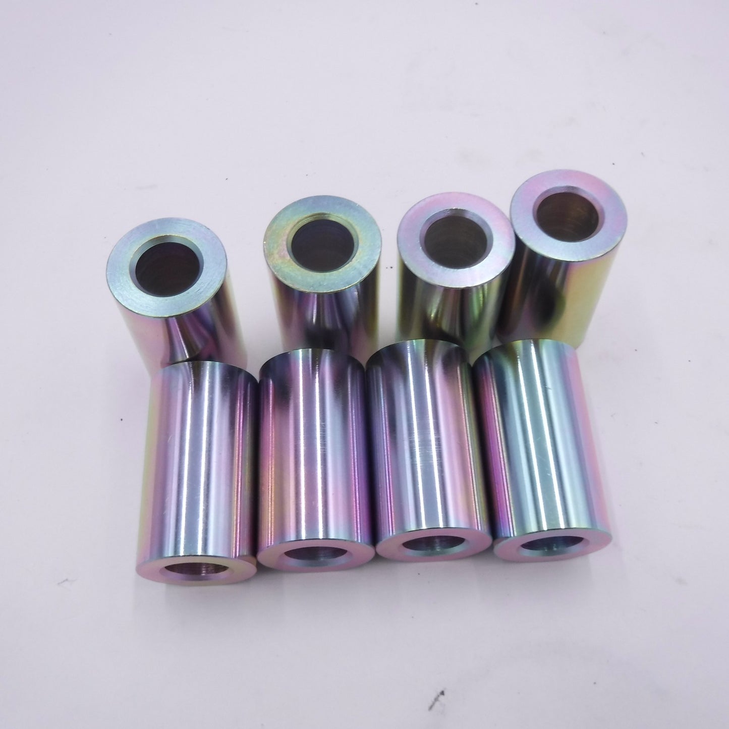 8 Pack Steel Gear Spacers 1/2" ID 1" OD 1-3/4" Length