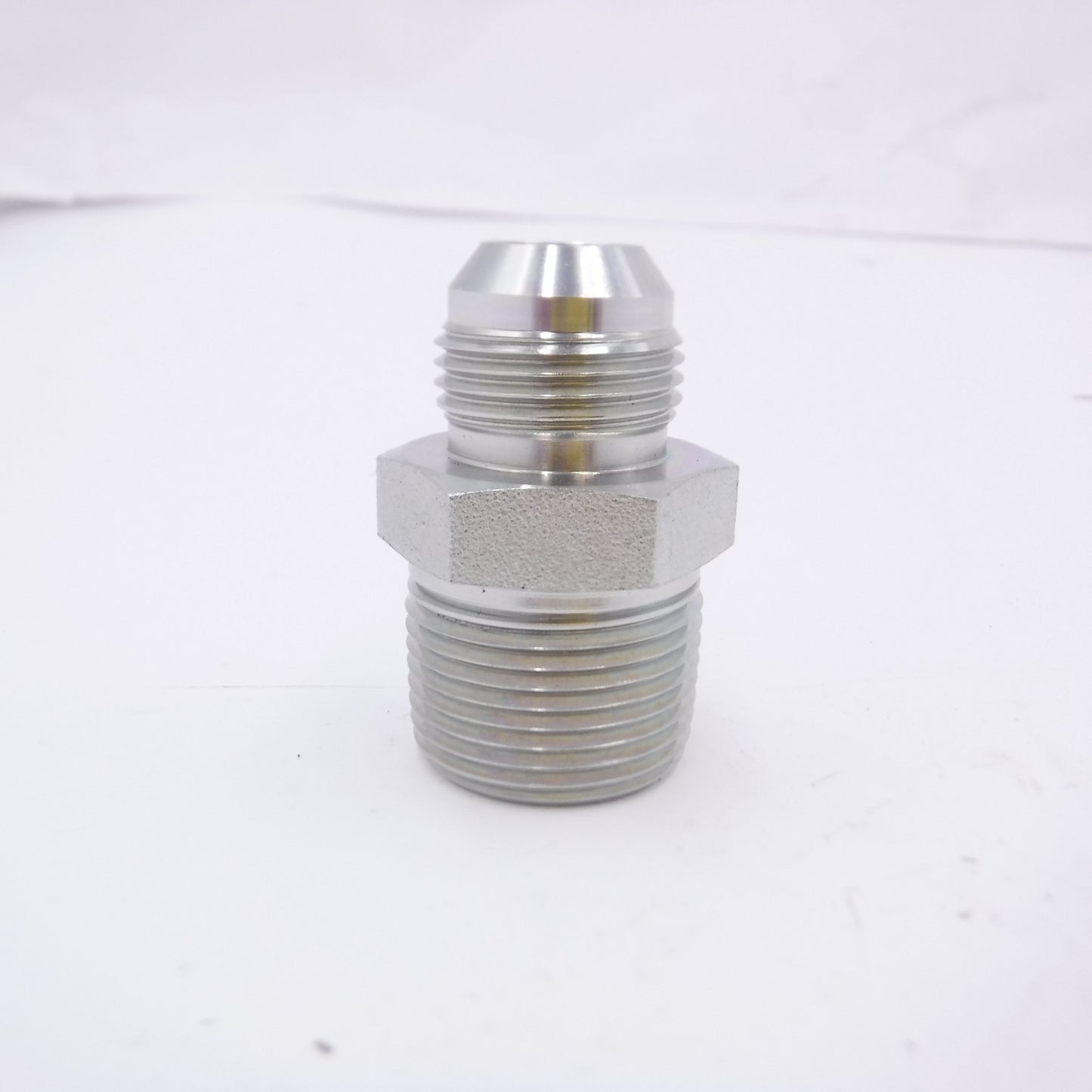 1-1/16" JIC 37° Flare to 1-5/16"Male NPT Straight Bulkhead Fitting
