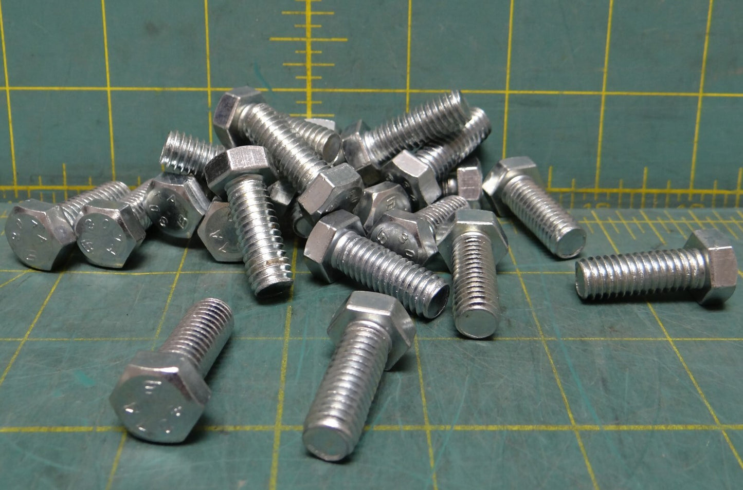 (20) Dominion 3/8"-16 x 1" Hex Head Cap Screws, 18-8 Stainless Steel