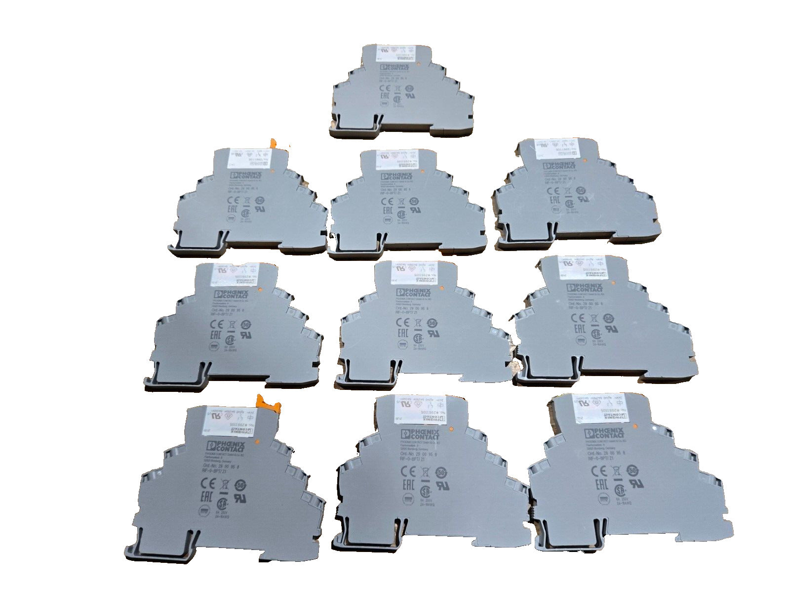 NEW PHOENIX CONTACT RELAY NO.2961105 With 2900958 RIF-0-BPT/21 Socket 10X