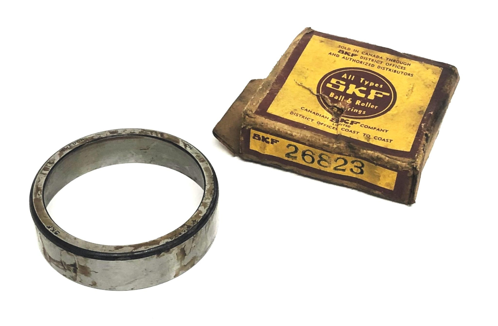 SKF Tapered Roller Bearing Cup 2K-26823 NOS