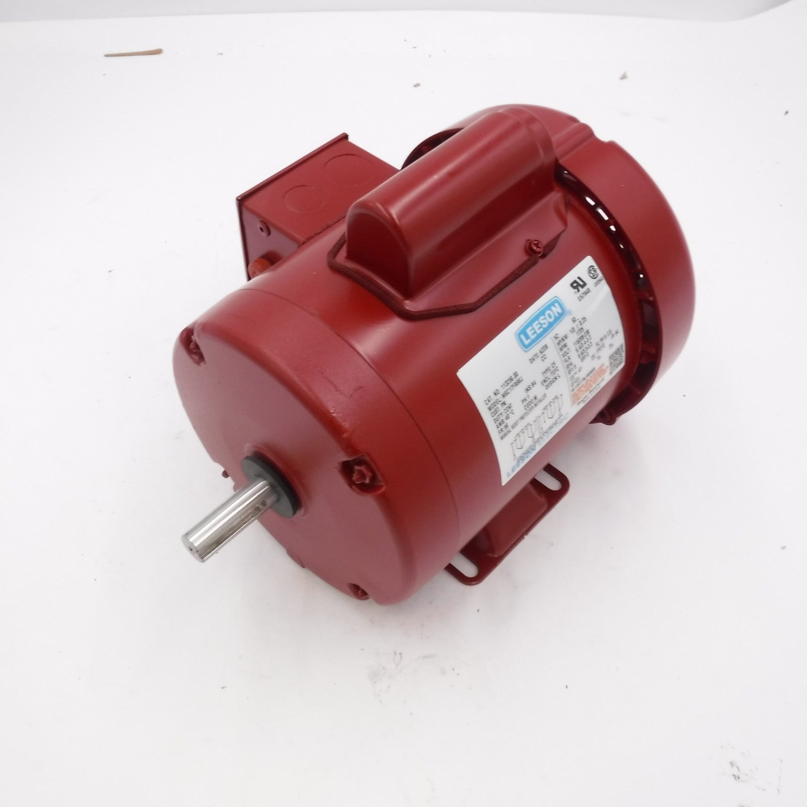Leeson M6C17FB66J Continuous Farm Duty Motor 1/3HP 1800RPM 1 PH 115/208-230V