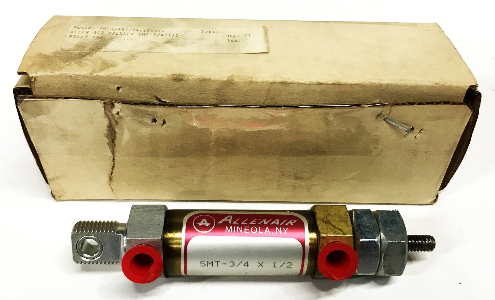 Allenair Pneumatic Cylinder SMT-3/4-1/2 NOS