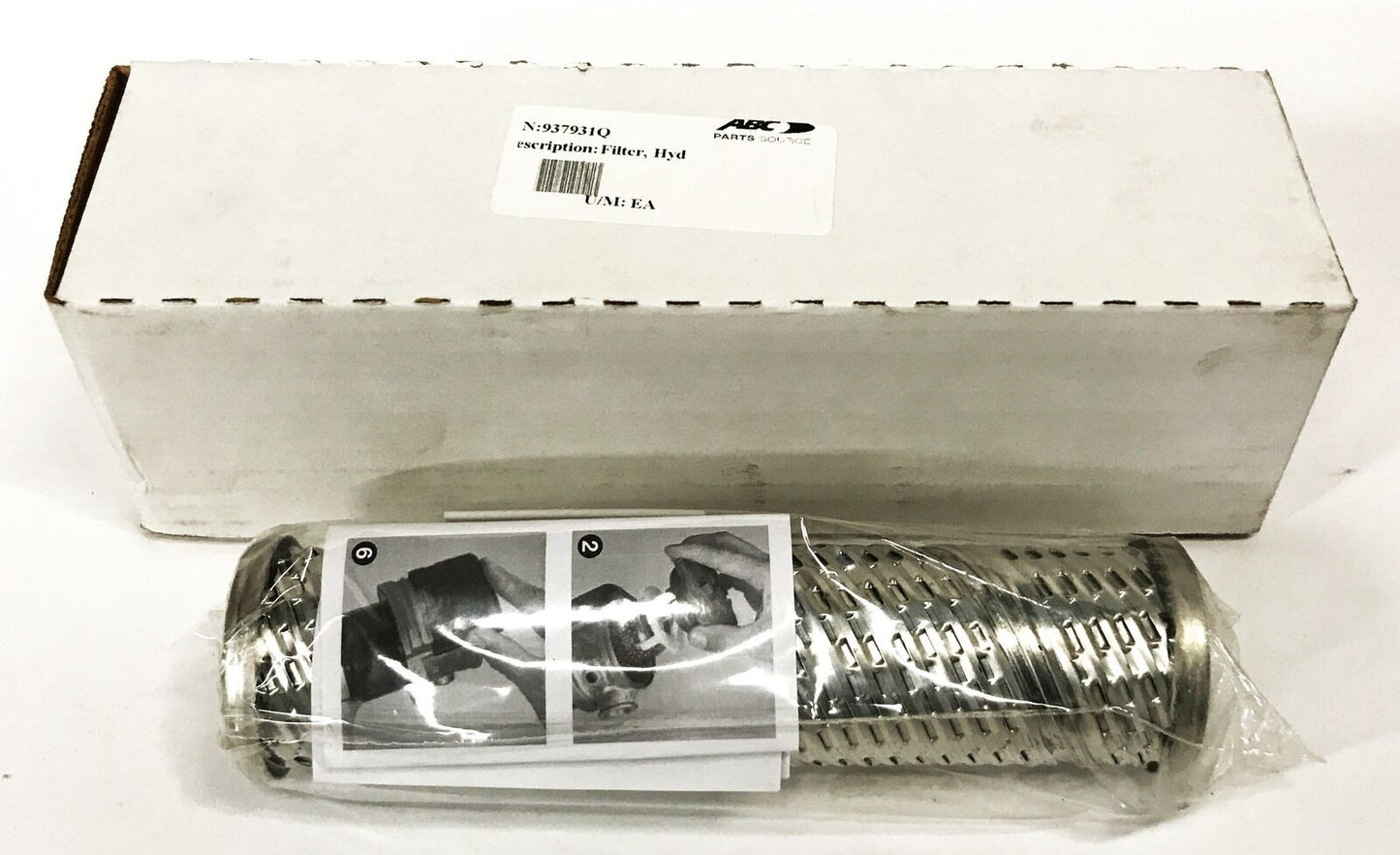 Parker Hannifin Hydraulic Filter Element 937931Q NOS