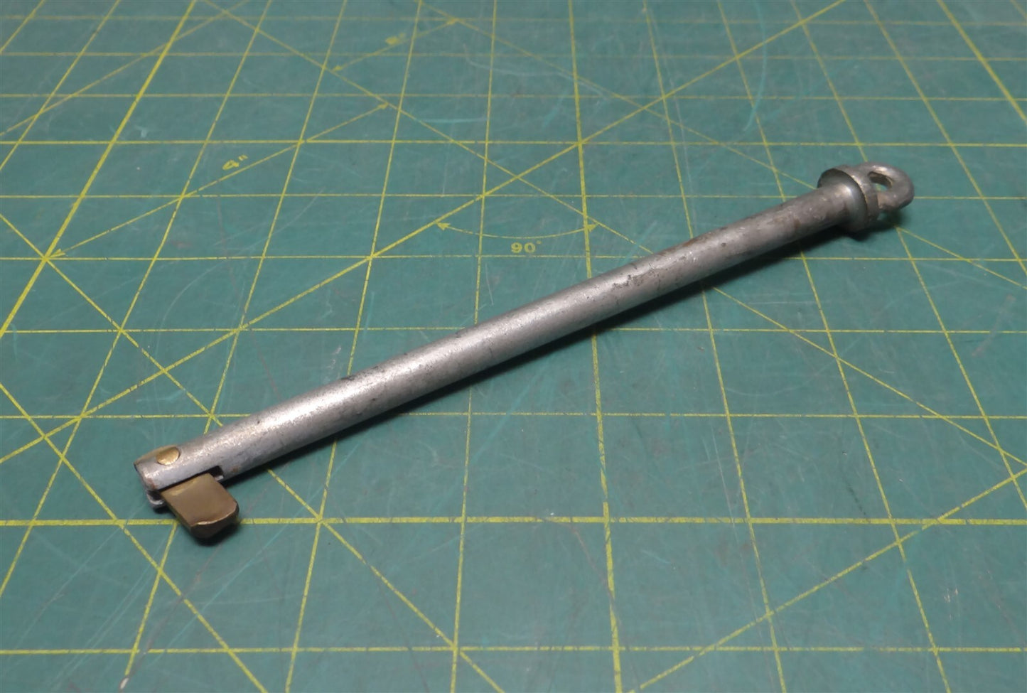 3/8" Diameter Stainless Steel Toggle Lock Clevis Pin Fastener, 6" Usable Length