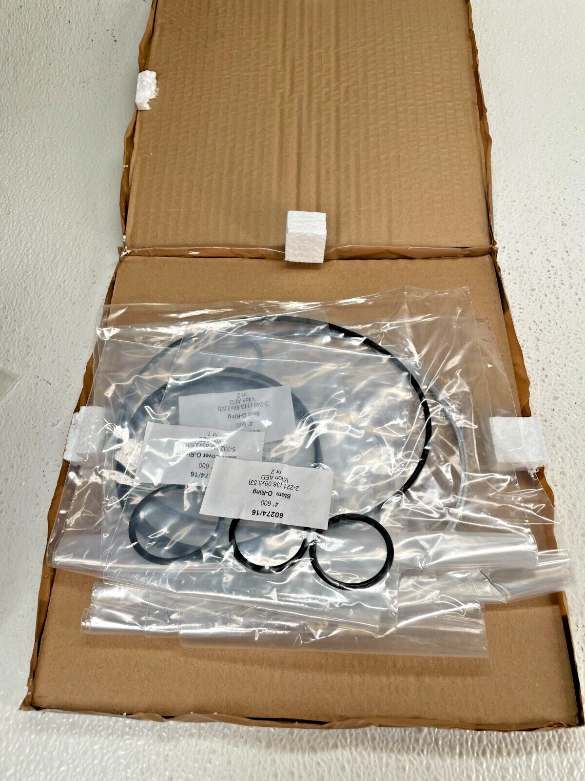 VELAN 60274-16 Soft Parts Repair Kit for 4" 600 Model K1 Trunnion Ball Valve