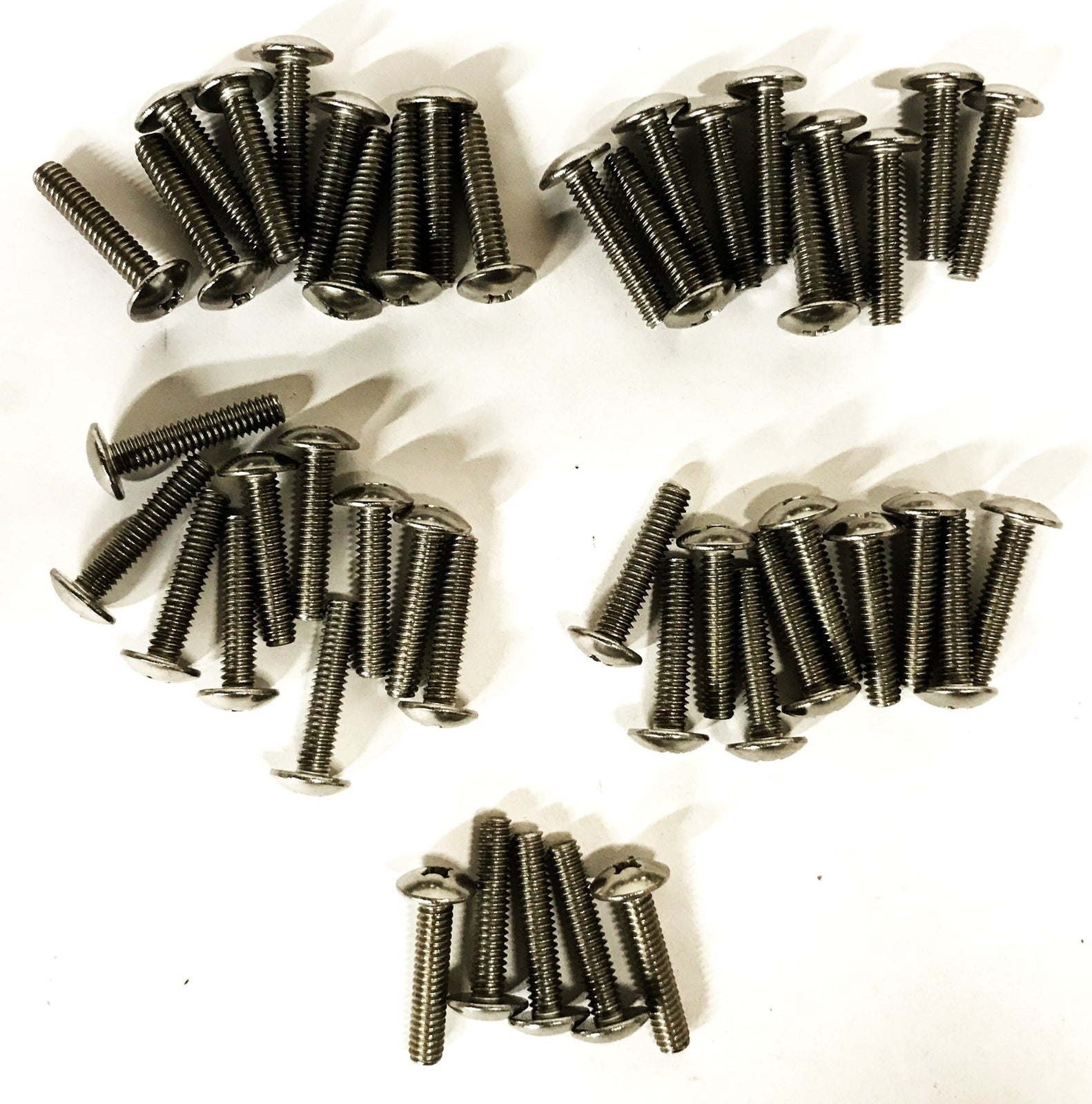 Unbranded 1/4-20 x 1-1/4 inch Philips Truss Head Screws [Lot of 45] NOS