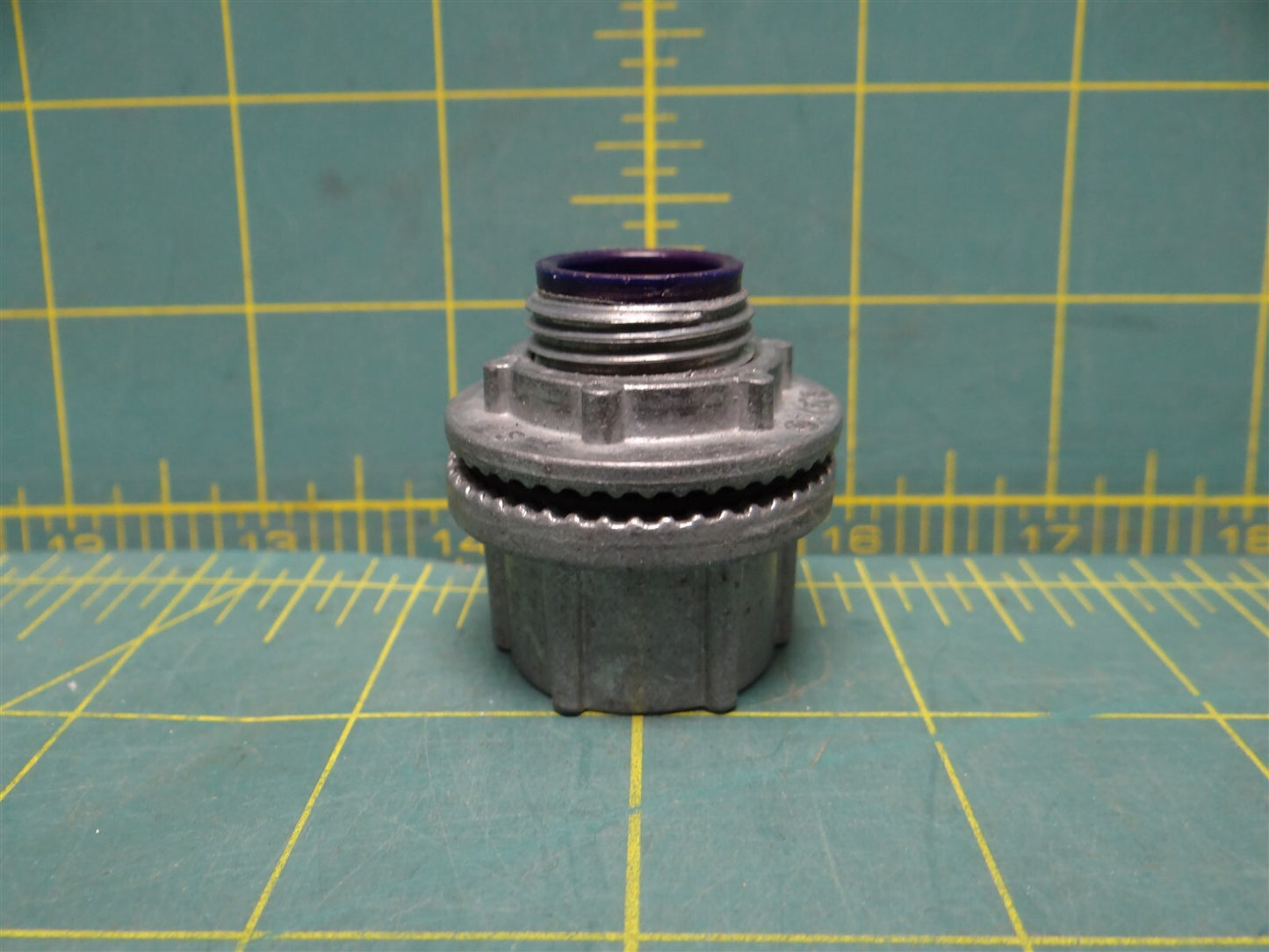 Watertight Conduit Hub, Die Cast Zinc, 1/2" NPT