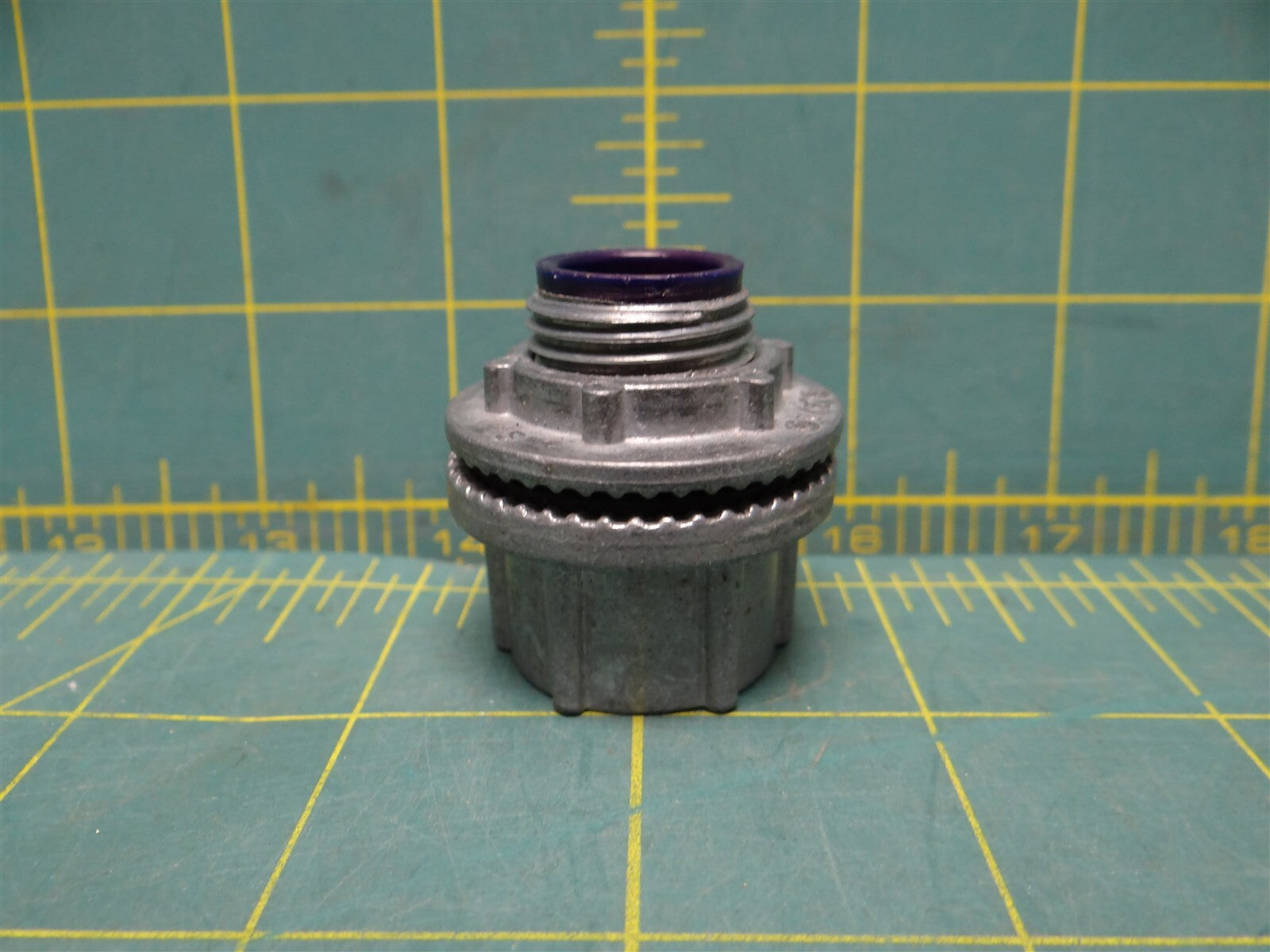 Watertight Conduit Hub, Die Cast Zinc, 1/2" NPT