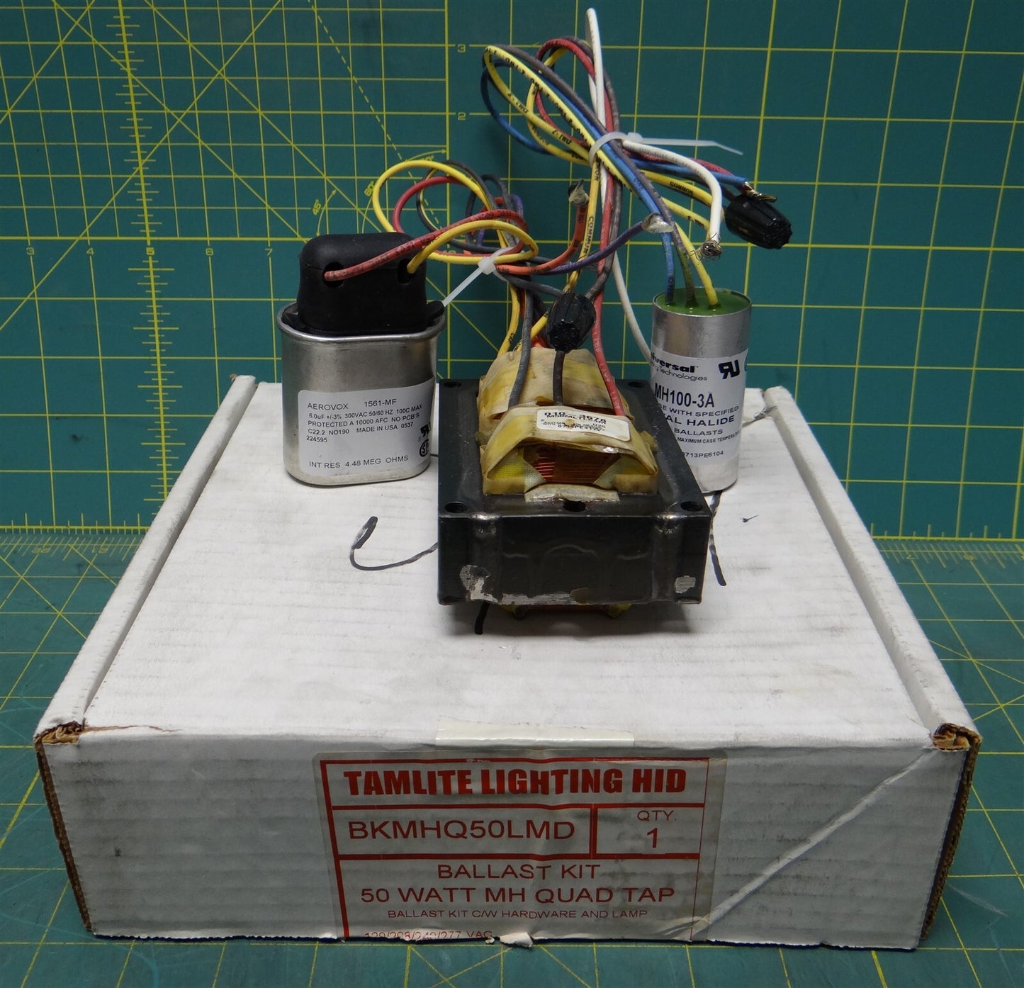 Tamlite Lighting Hid Ballast Kit 50 Watt MH Quad Tap BKMHQ50LMD 