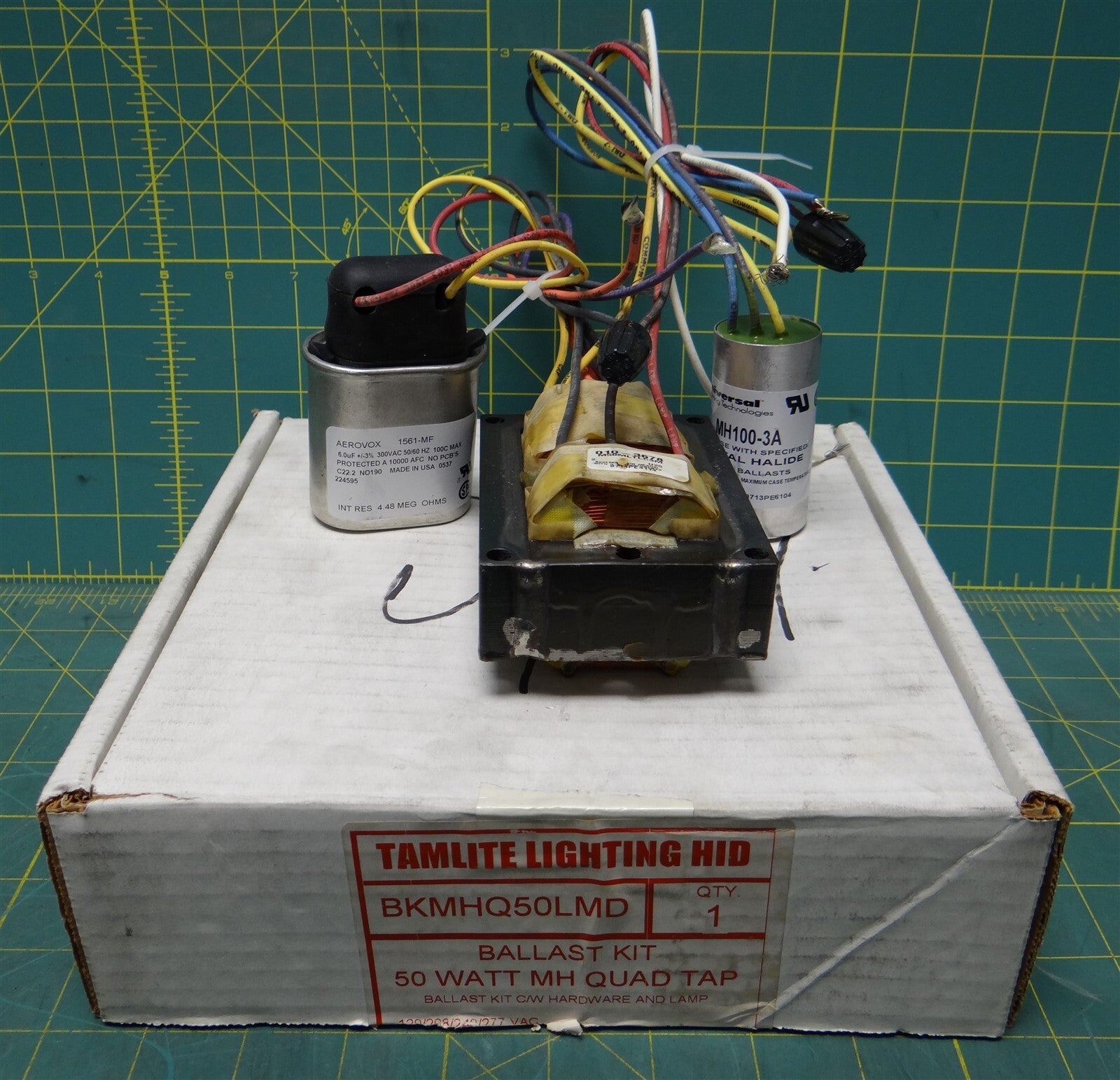 Tamlite Lighting Hid Ballast Kit 50 Watt MH Quad Tap BKMHQ50LMD 
