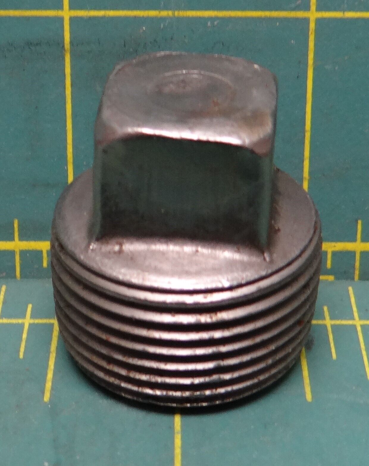 3/4" MNPT Steel Square Head Plug/ Pipe Nipple Fitting 