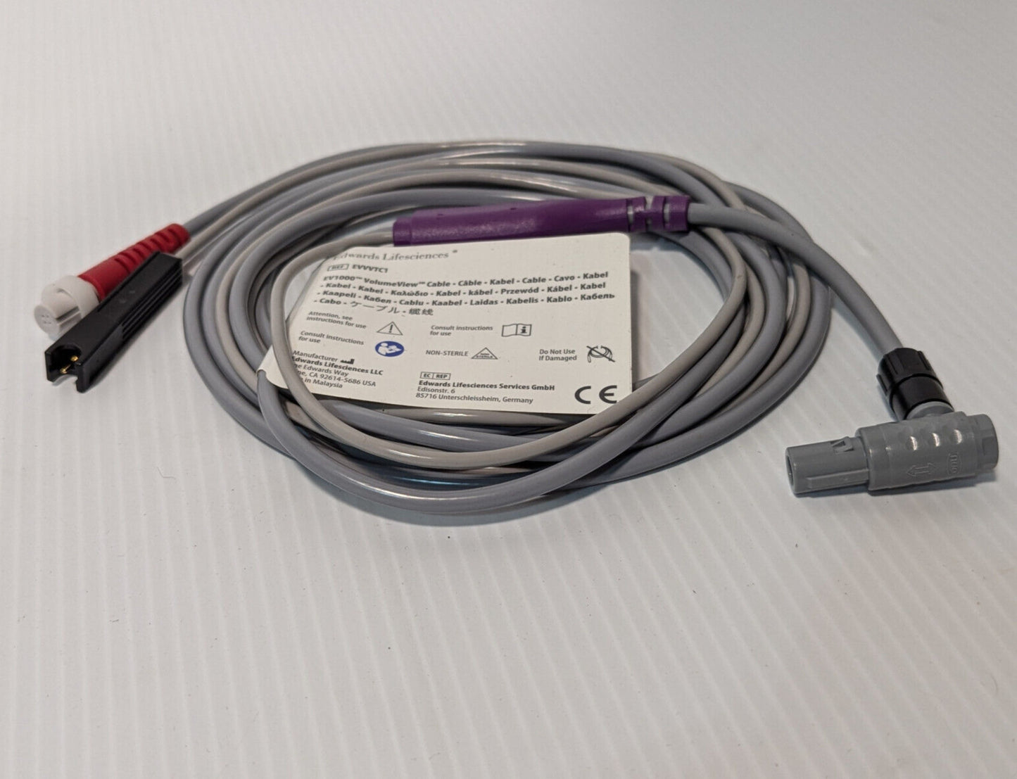 Edwards Lifesciences EVVVTC1 Volume View Cable 