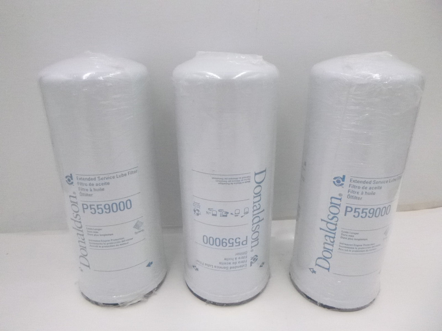 3 Pack Donaldson Spin-On Full Flow Lube Filter P559000 M95x2.5 Threads