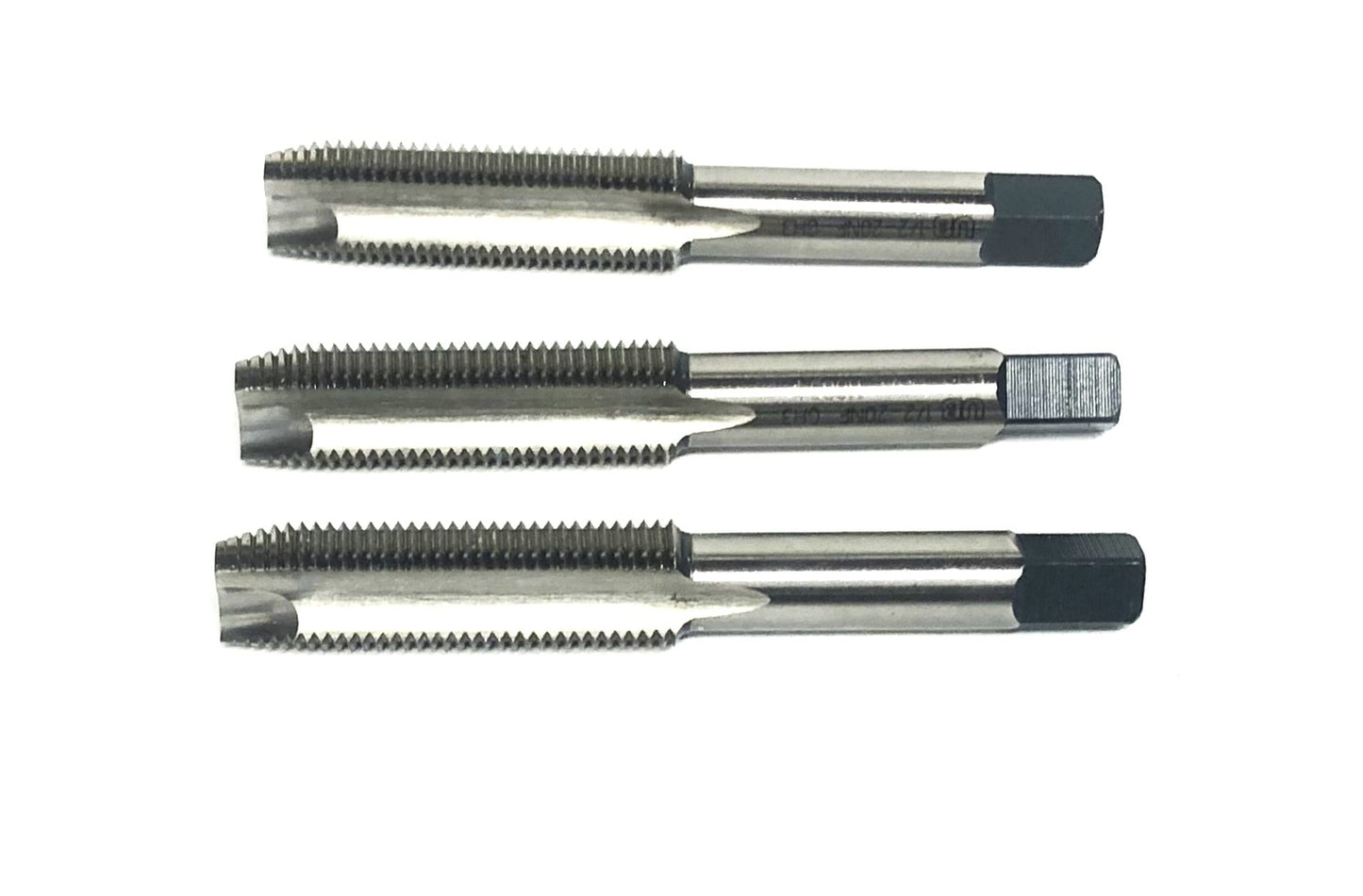 Union Butterfield 1/2x20 H3 3 Flute Plug Spiral Point Tap 1585 [Lot of 3] NOS