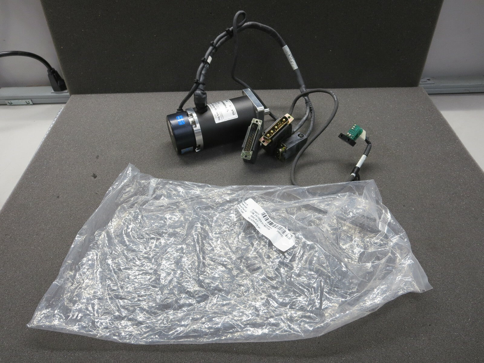 Custom Servo Motors (CSM) & Sumtak, MPM662H-647L & LDA-047-1000,Motor W/Optcoder