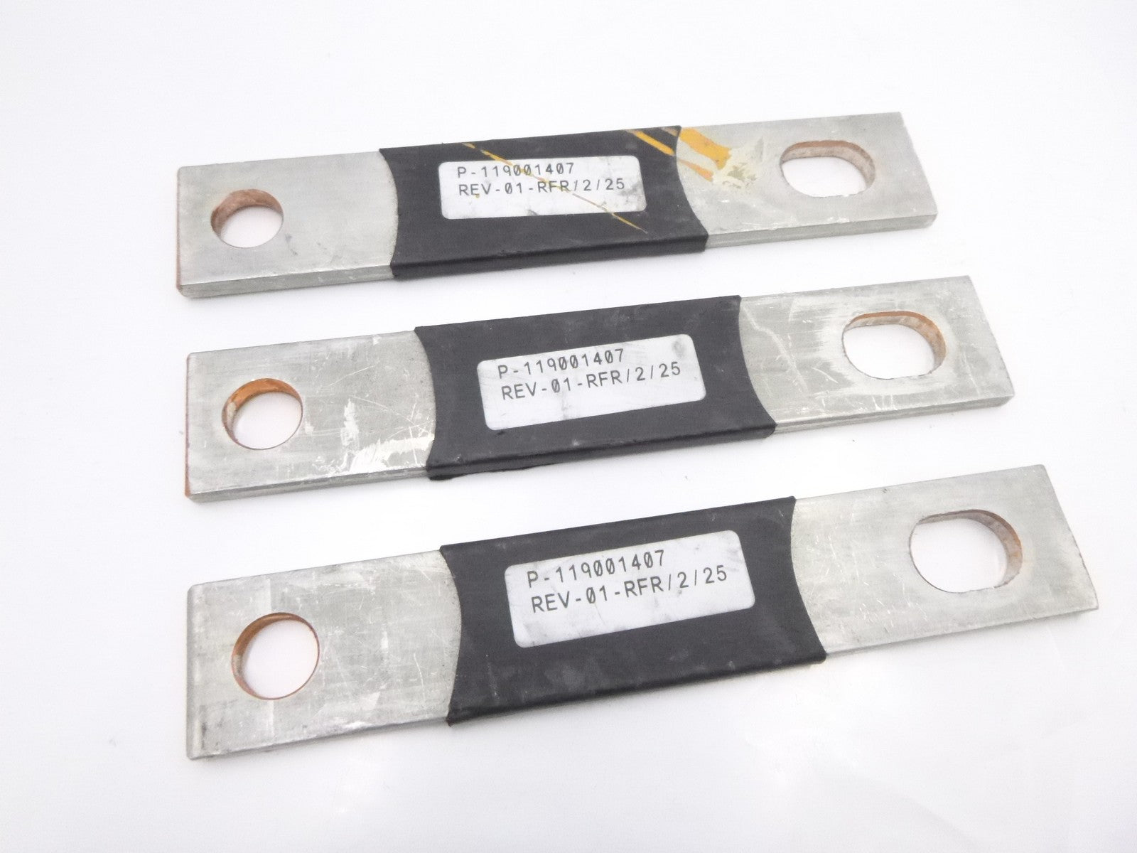 3 Pk  Fanuc Copper Tinned Bus Bar Battery 5-1/2"x.1875"x 1" RFR 2 25 15oz for 3