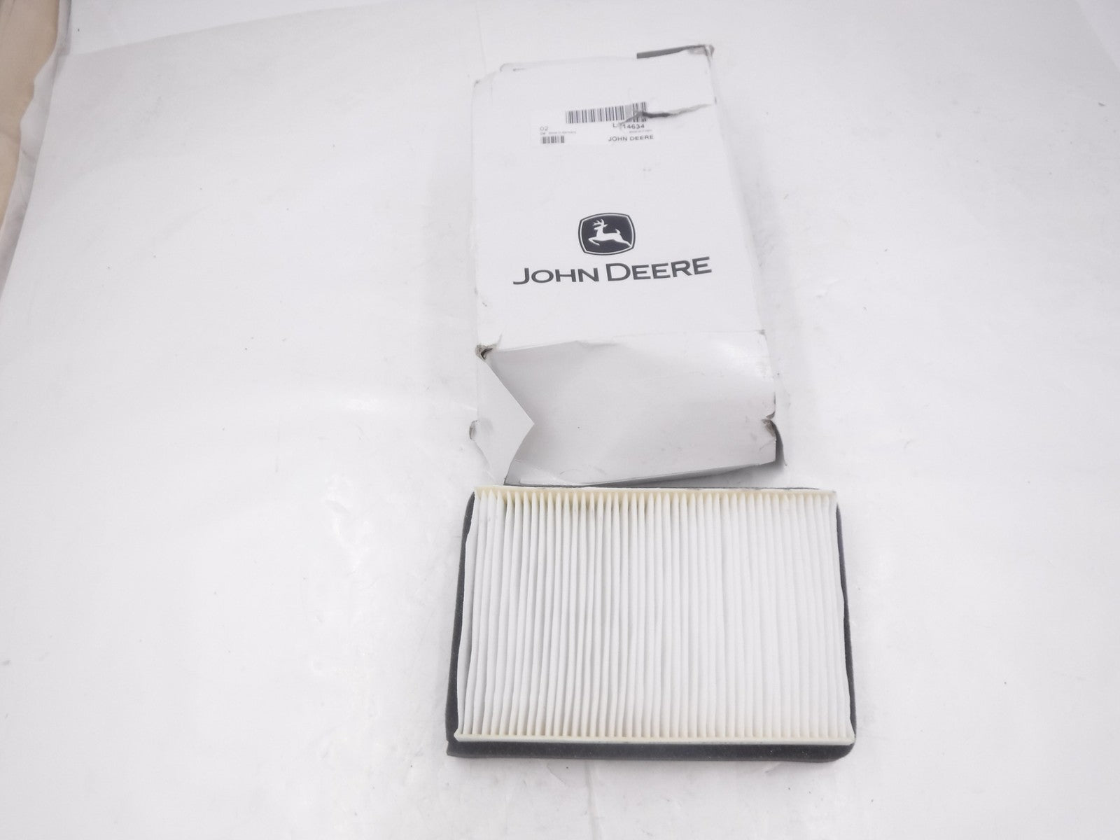 Genuine OEM John Deere Cab Air Recirculation Filter L214634 For 6M-1654 6R 110