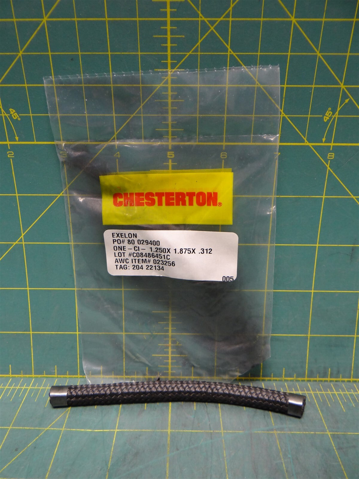 Chesterton Style ONE-ICI Packing Ring # 37890 1.25" x 1.875" x .312" x .312"