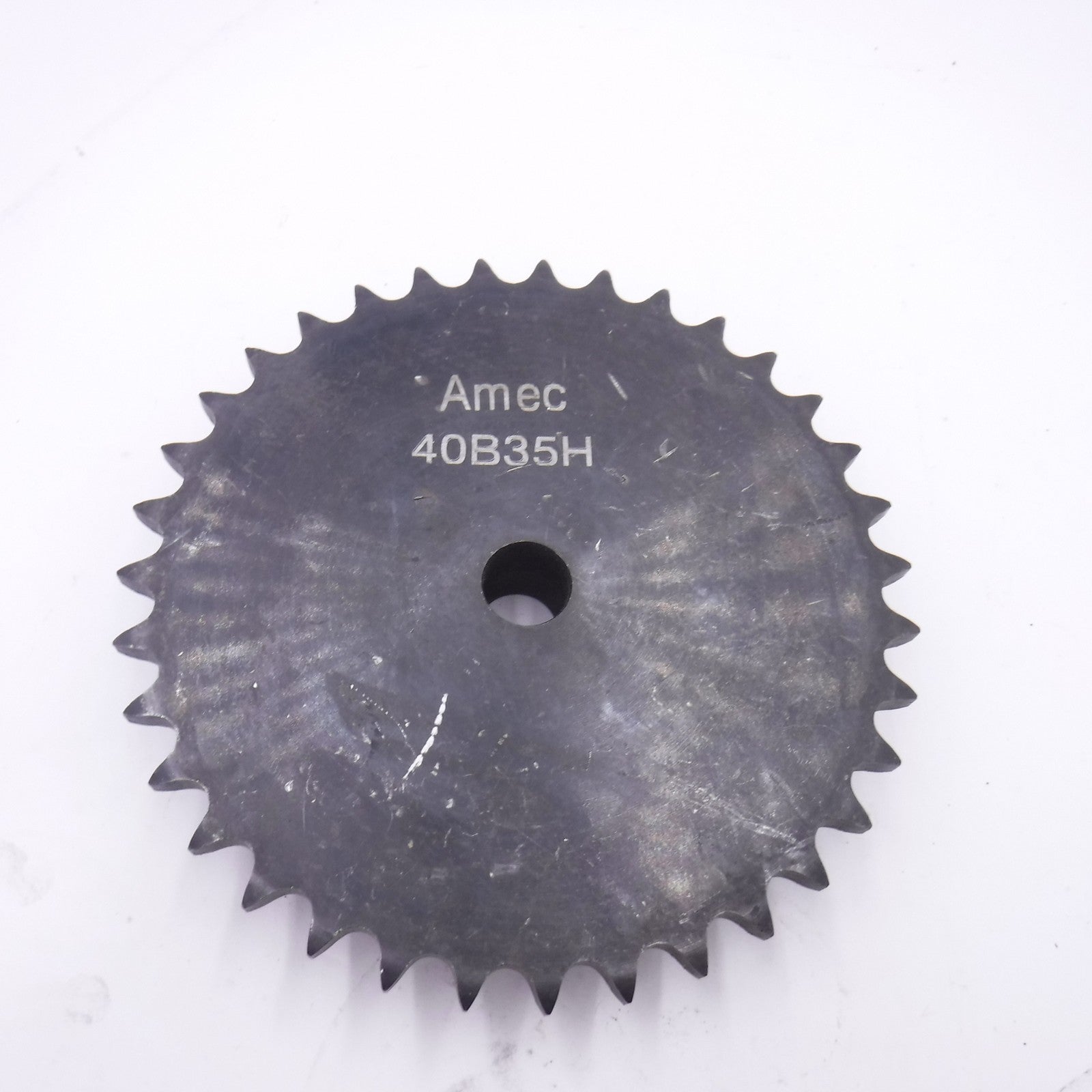 Amec 40B35H 35 Teeth 5/8" Bore 1/2" Pitch Roller Chain Sprocket 5-7/8" OD