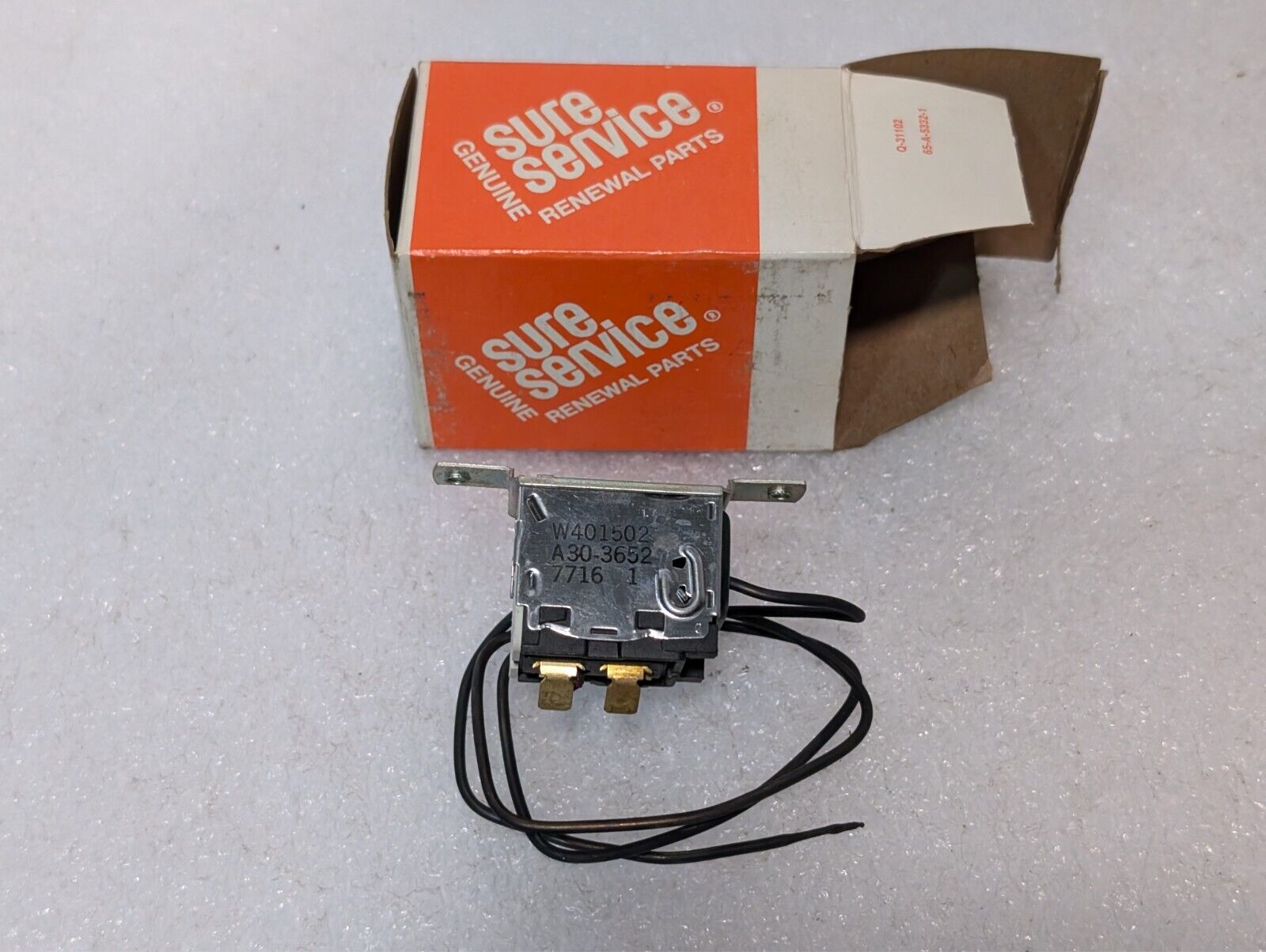 Ranco W401502 / W000401502 Refrigeration Control Relay A30-3652 in original box