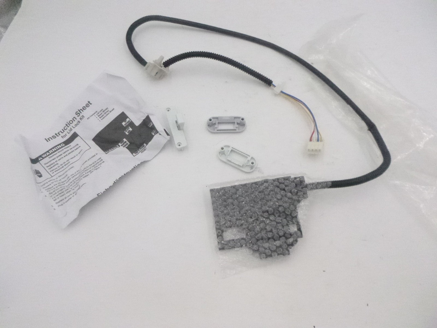 Washer Lid Latch Lock Assebly For Whirlpool W10404050