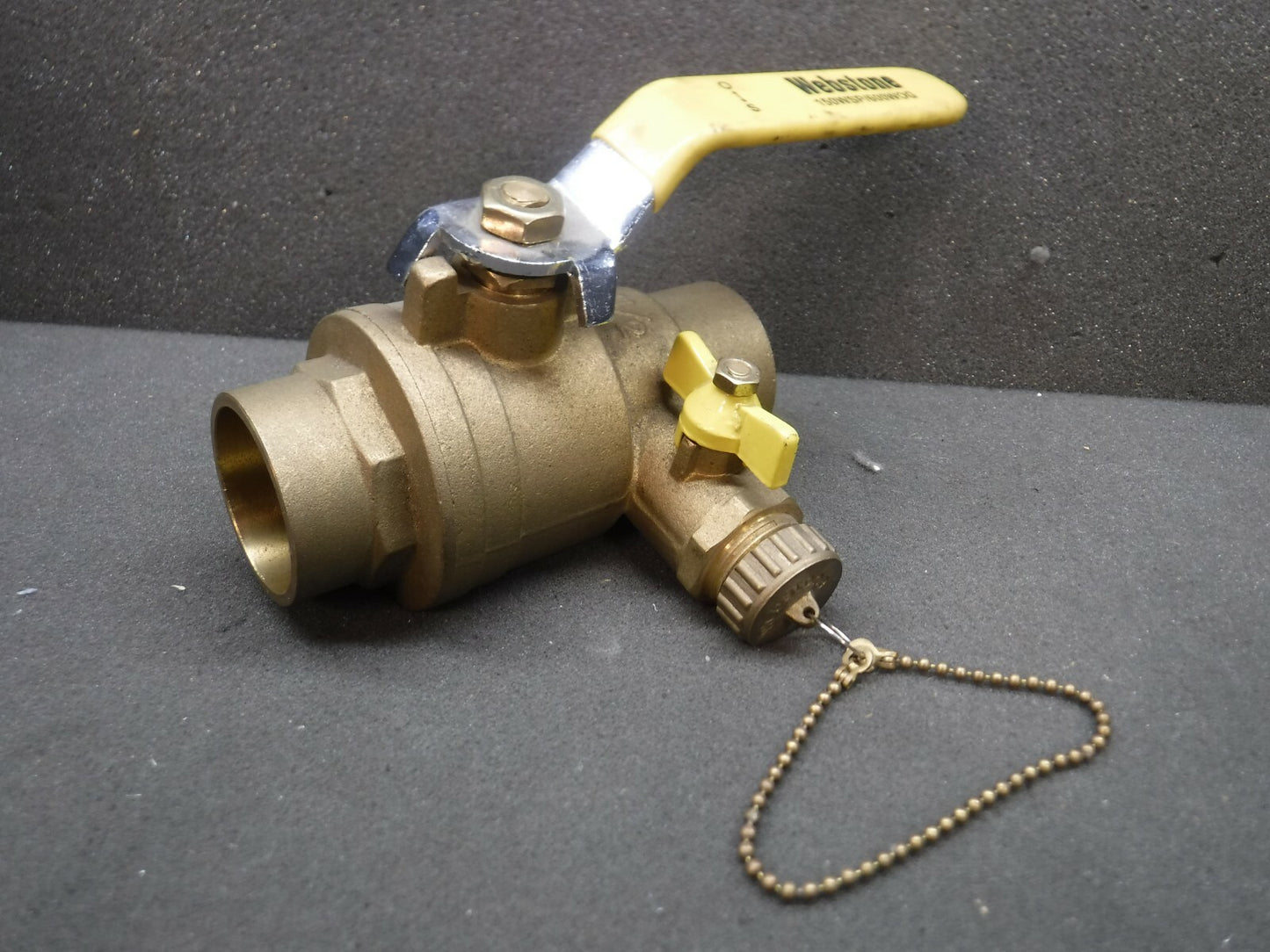 Webstone, 1 1/2", 150 WSP, 600 WOG, Gas Ball Valve (New)