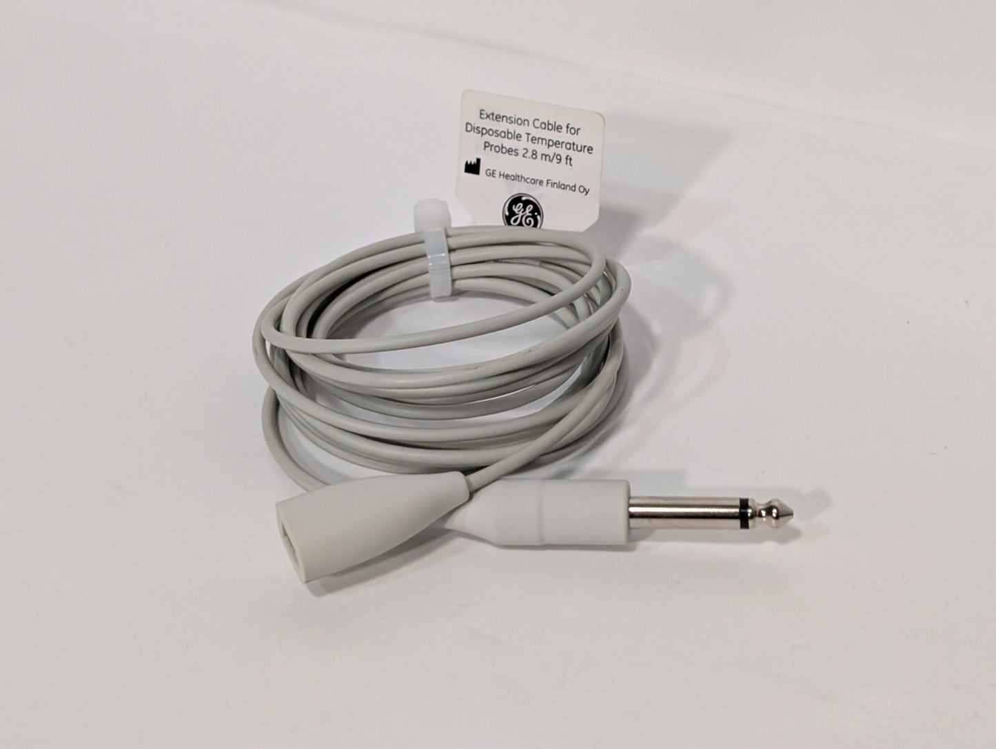 GE Healthcare 165641 Extension Cable for Disposable Temperature Probes, 2.8m 9 f