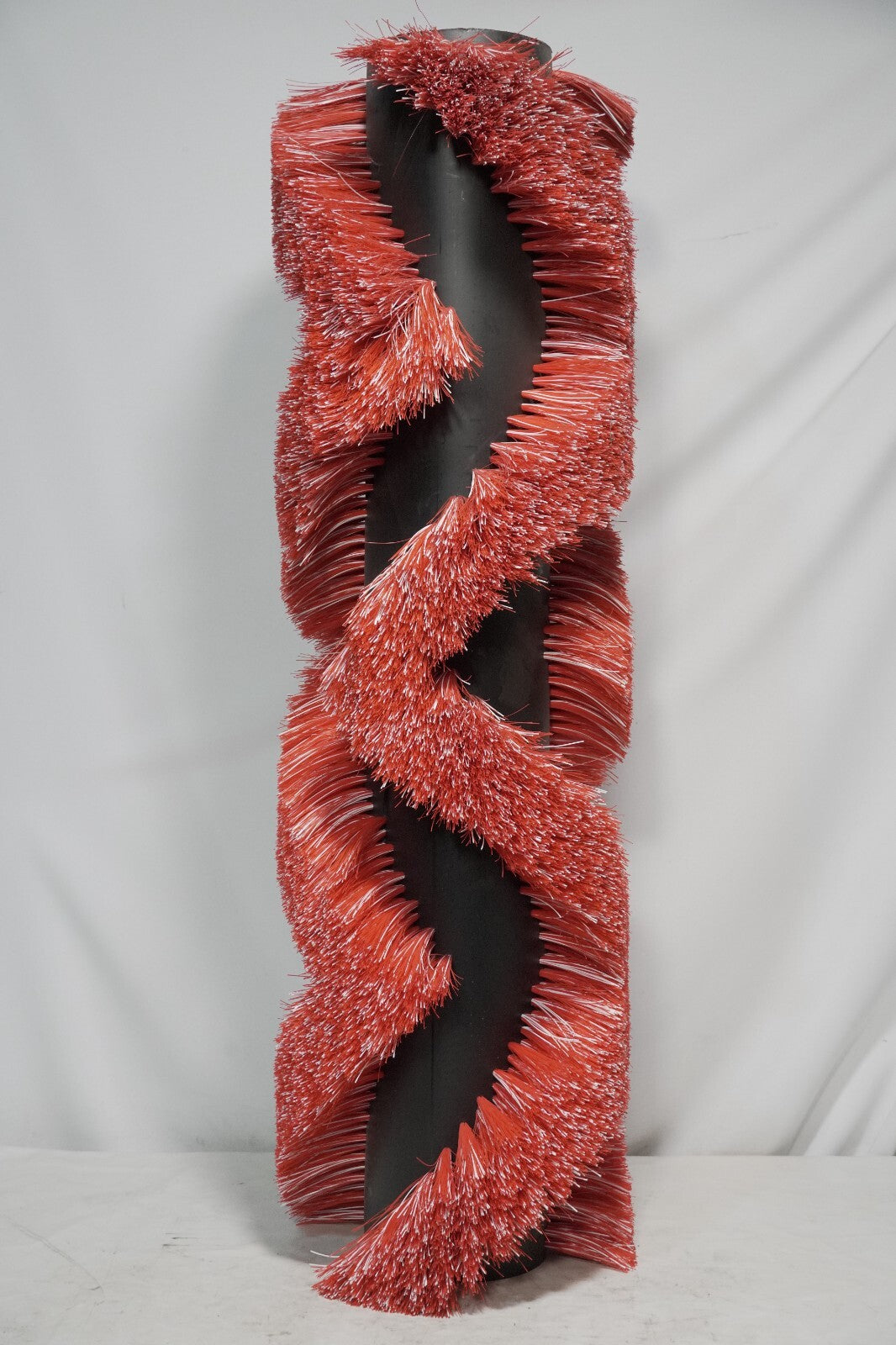 45 inch long scrub roller brush, 5-13/16 inch inside diameter, 14.5 in diameter