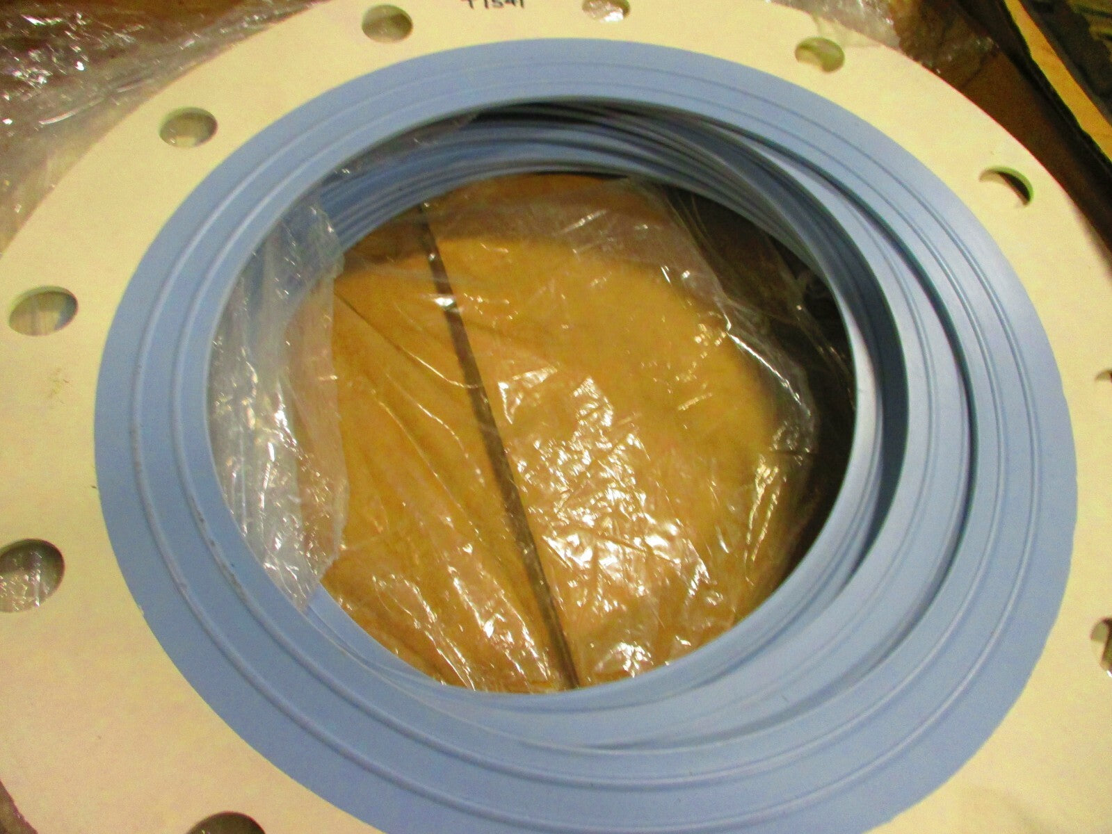 GARLOCK 12" 150 Full Face Flange Gasket 1/8" Thick White/Blue