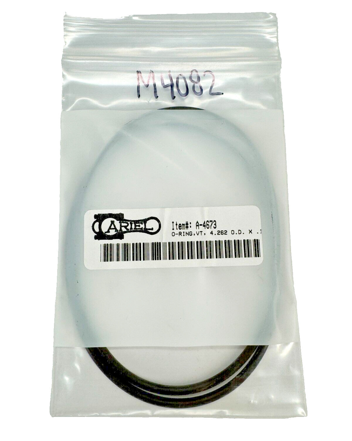 ARIEL A-4673 Viton O-Ring 4.262" OD x 0.130" *NIB* (2 O-Rings in Bag)
