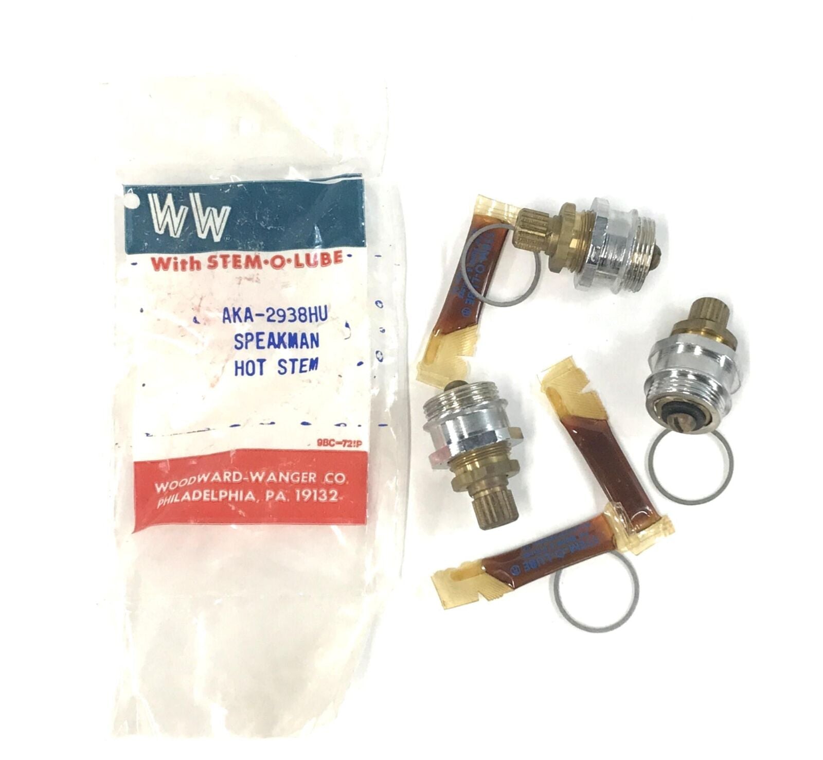 ?Woodward-Wanger/Speakman Hot Stem AKA-2938HU [Lot of 3] NOS