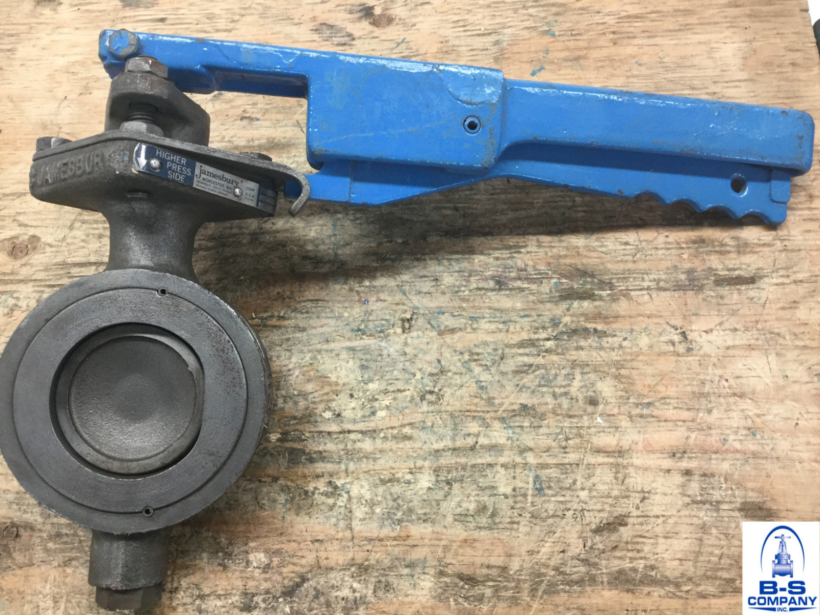 High Performance Butterfly Valve 3" 150 Wafer JAMESBURY 3-815W-11-22-HBM1-A