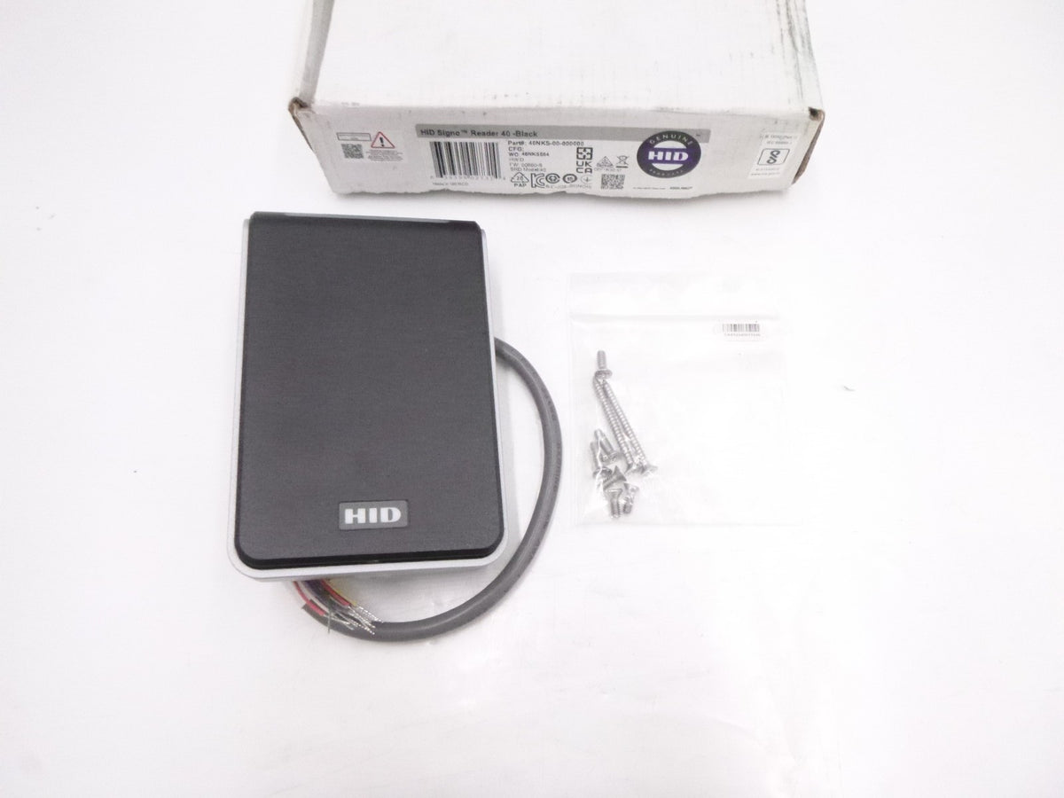 HID Signo 40NKS Wall Mount Smart Card Access Reader 40 Pigtail Connect ...