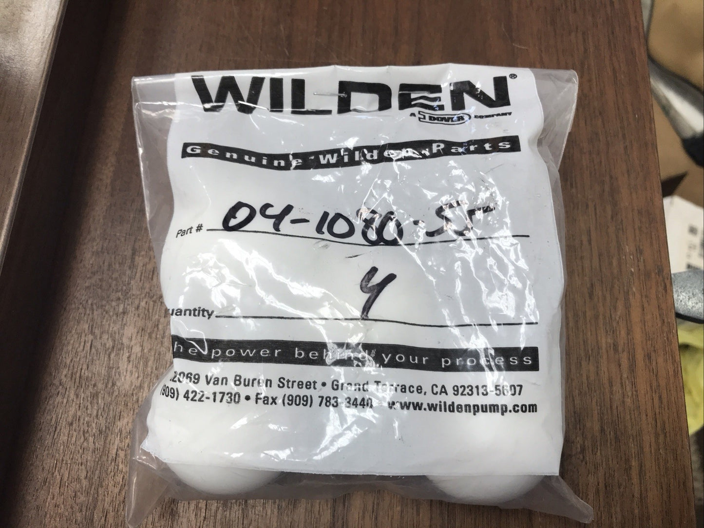 (Qty.4) Wilden 04-1080-55 1.5” Valve Balls