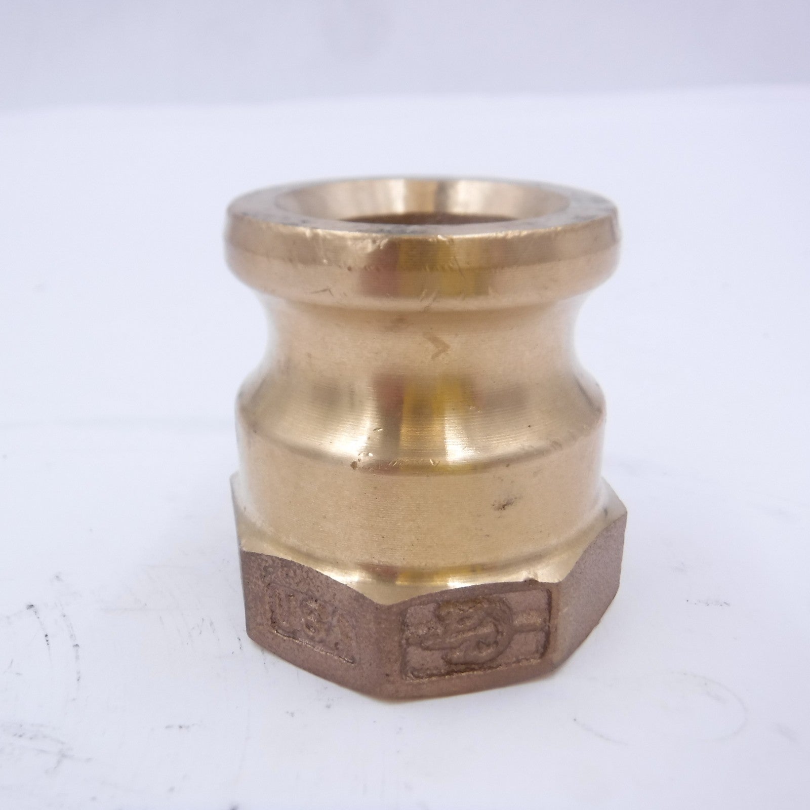 Brass 1-1/2" Male Camlock x 1-1/2" Female NPT, DB15M15FN