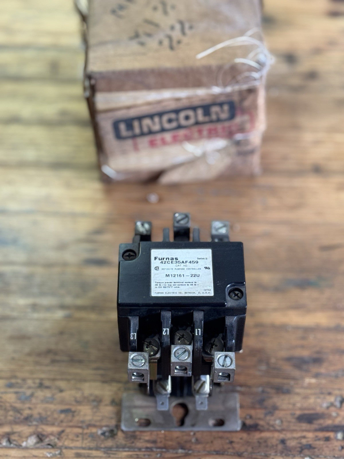 NEWFurnas M12161 Lincoln 42CE35AF459 Definite Purpose Contactor Series B