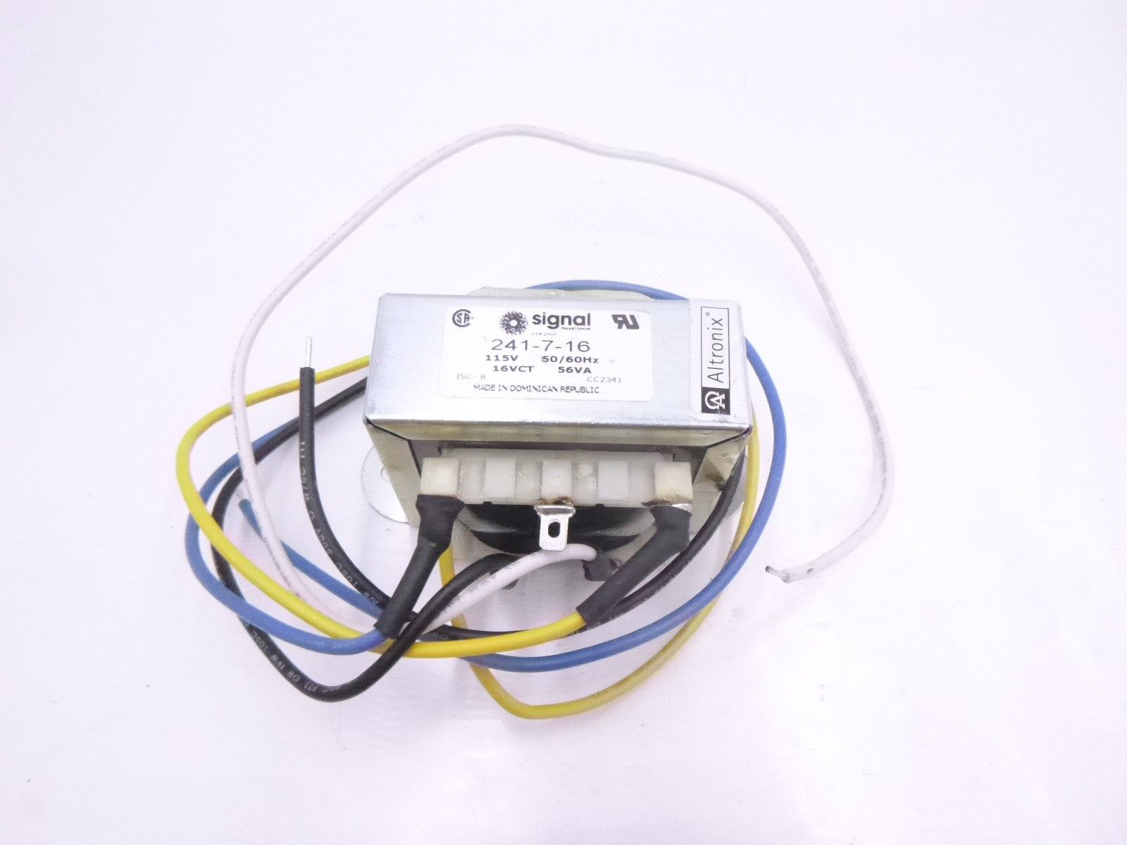 Altronix T1656 Open Frame Transformer 16VAC 56VA 115VAC 50/60Hz