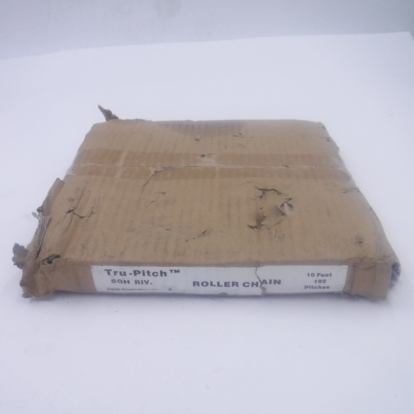 10' DAIDO Tru-Pitch 50H Heavy Duty Riveted Roller Chain 192 Pitches #50