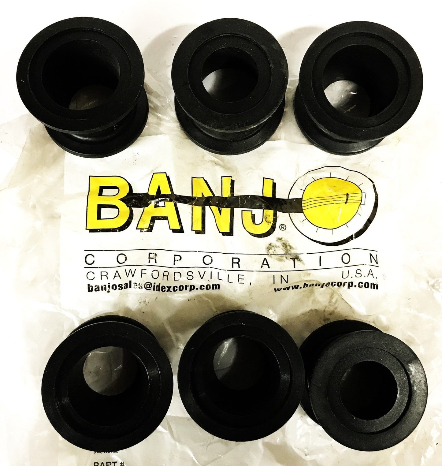 Banjo 2 inch Manifold Flange Reducer Fitting M220200CPG [Lot of 6] NOS