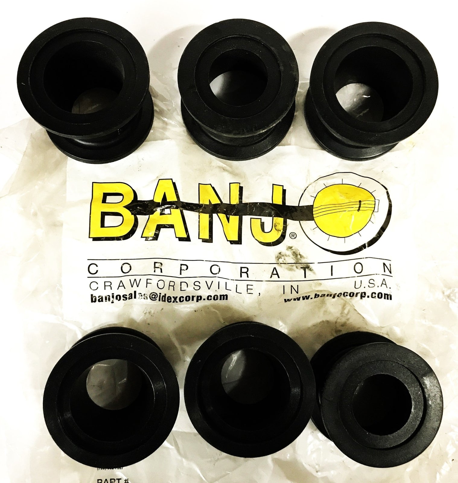 Banjo 2 inch Manifold Flange Reducer Fitting M220200CPG [Lot of 6] NOS
