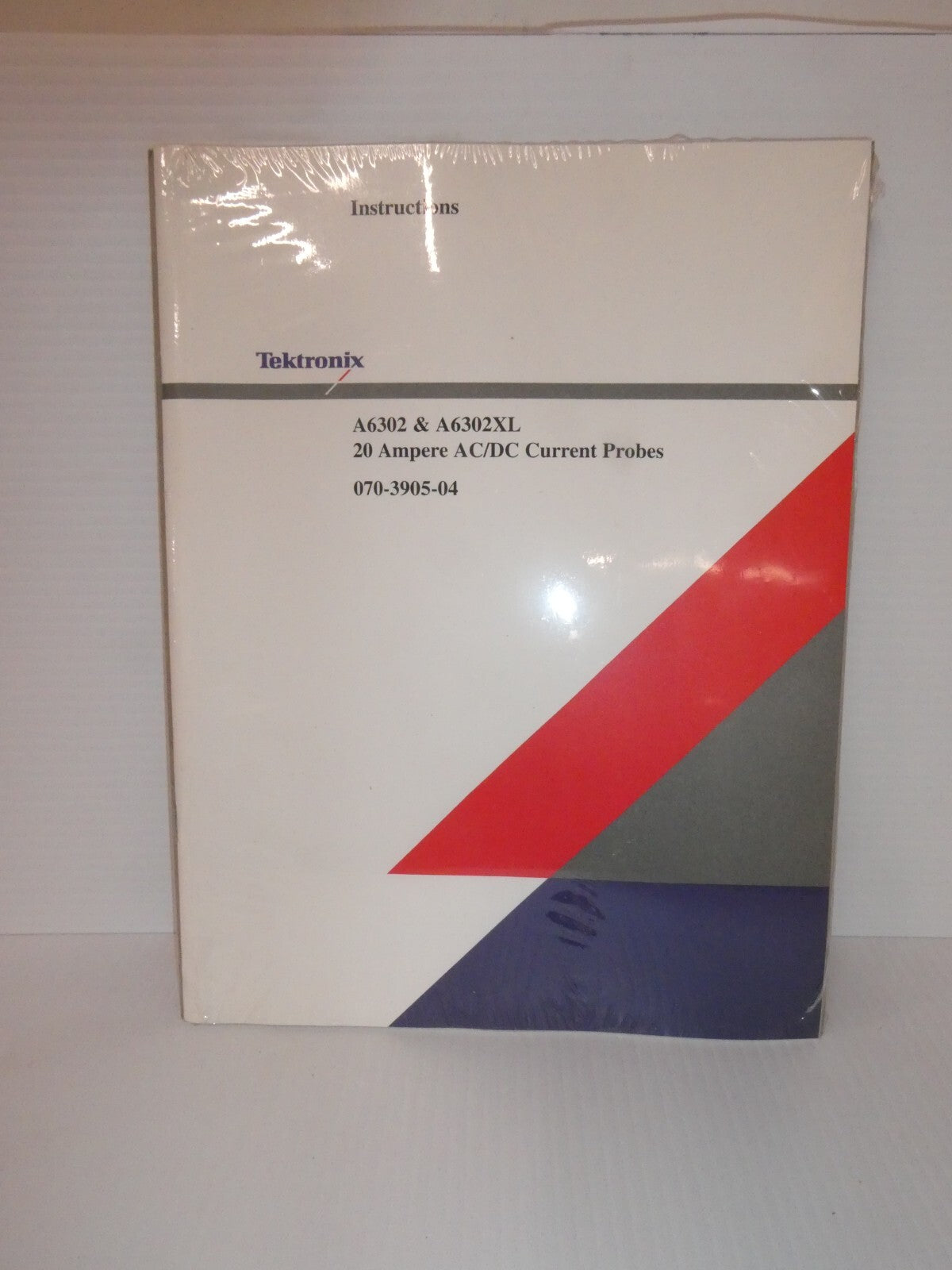 Tektronix A6302 & A6302XL 20A  AC/DC Current Probes Instruction Manual (Sealed)