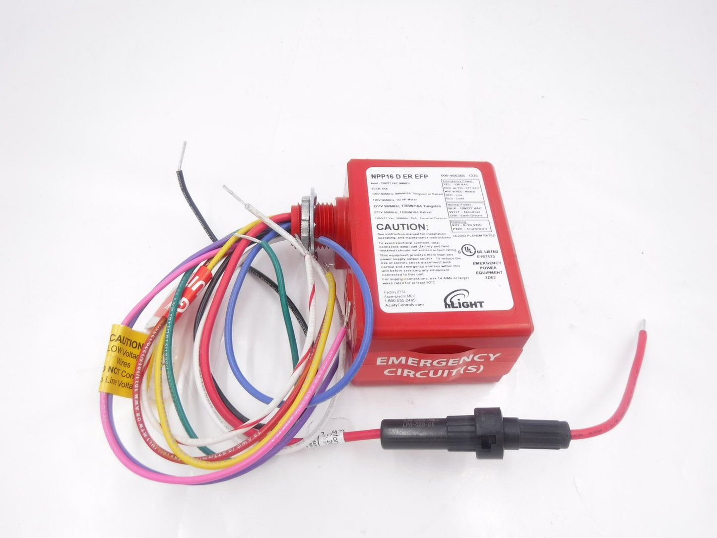 Acuity Controls nLight 120/277V Emergency Operation Dimming Power Pack Relay