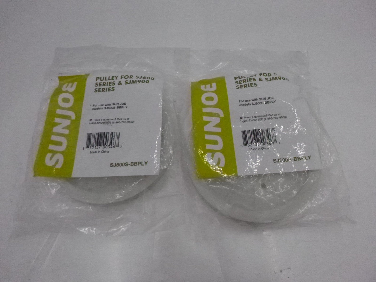 2 Pack SUNJOE Pulley SJ600S-BBPLY For SJ600 SJM900 Series