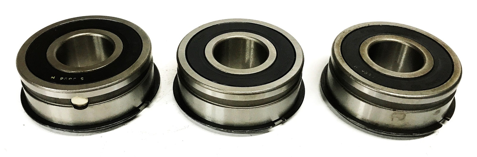 FAG Rubber Shielded Deep Groove Ball Bearing W/ Snap Ring 6306RS [Lot of 3] NOS