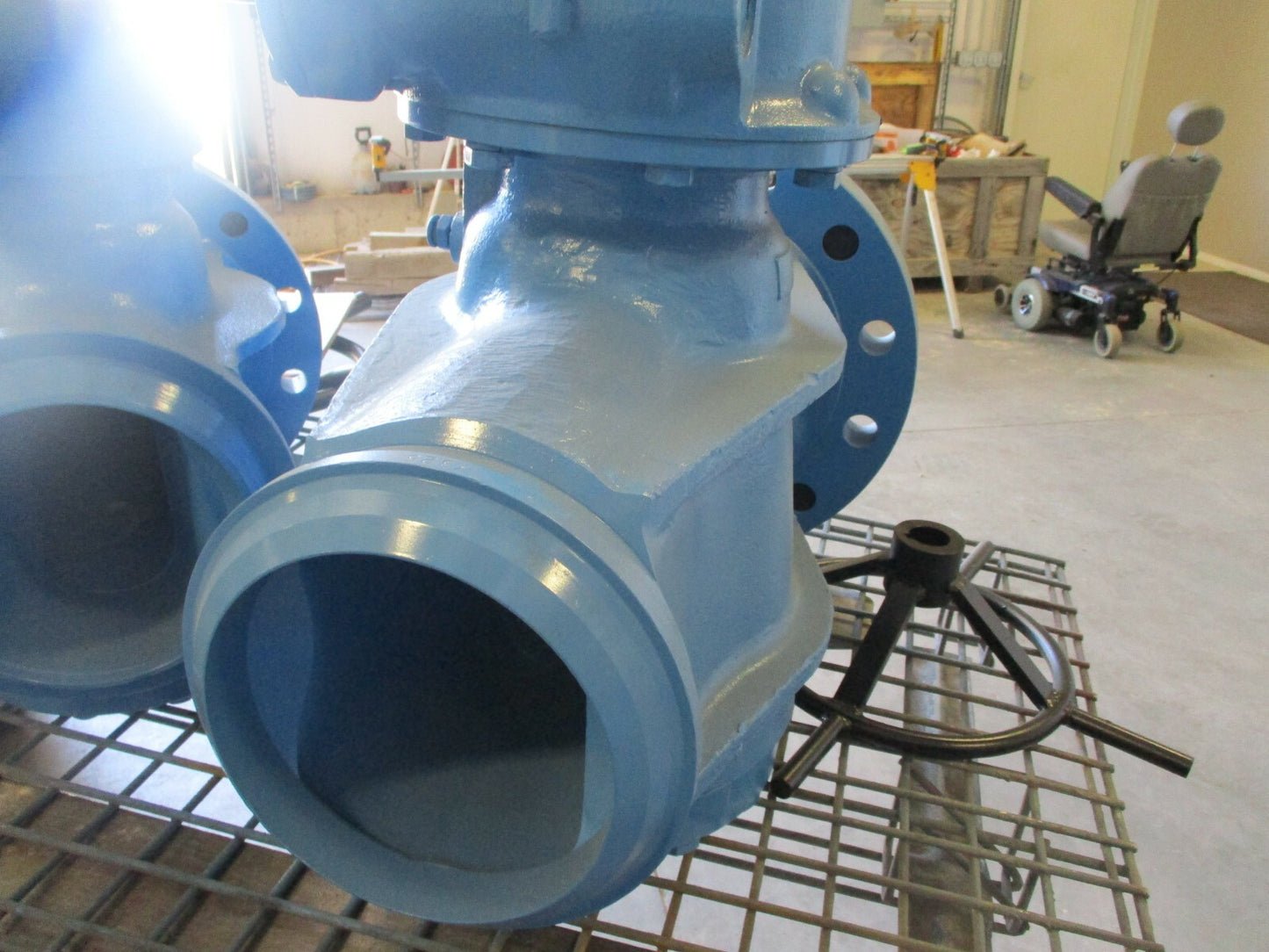 NORDSTROM 2249-1/4B Dynamic Balance 8" Class 600 Lubricated Plug Valve Gear Op. 