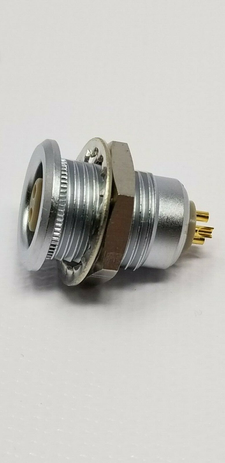LEMO - ERA.1S.303.CNL - Connector, 3-contacts, Female Receptacle with Male Pins