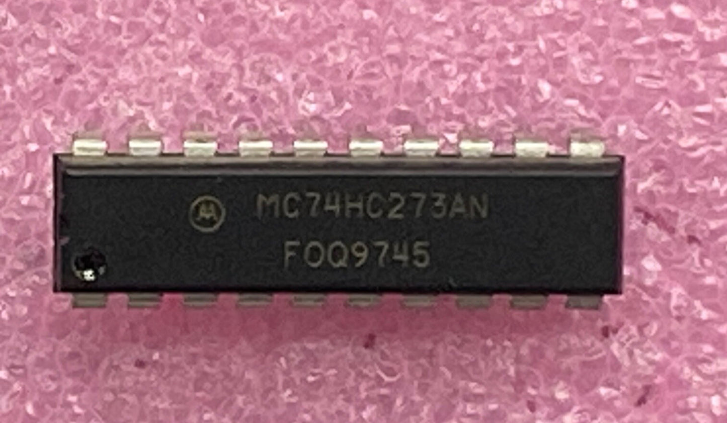 Motorola MC74HC273AN Octal flip-flops d-type single 8-bit Integrated Circuit